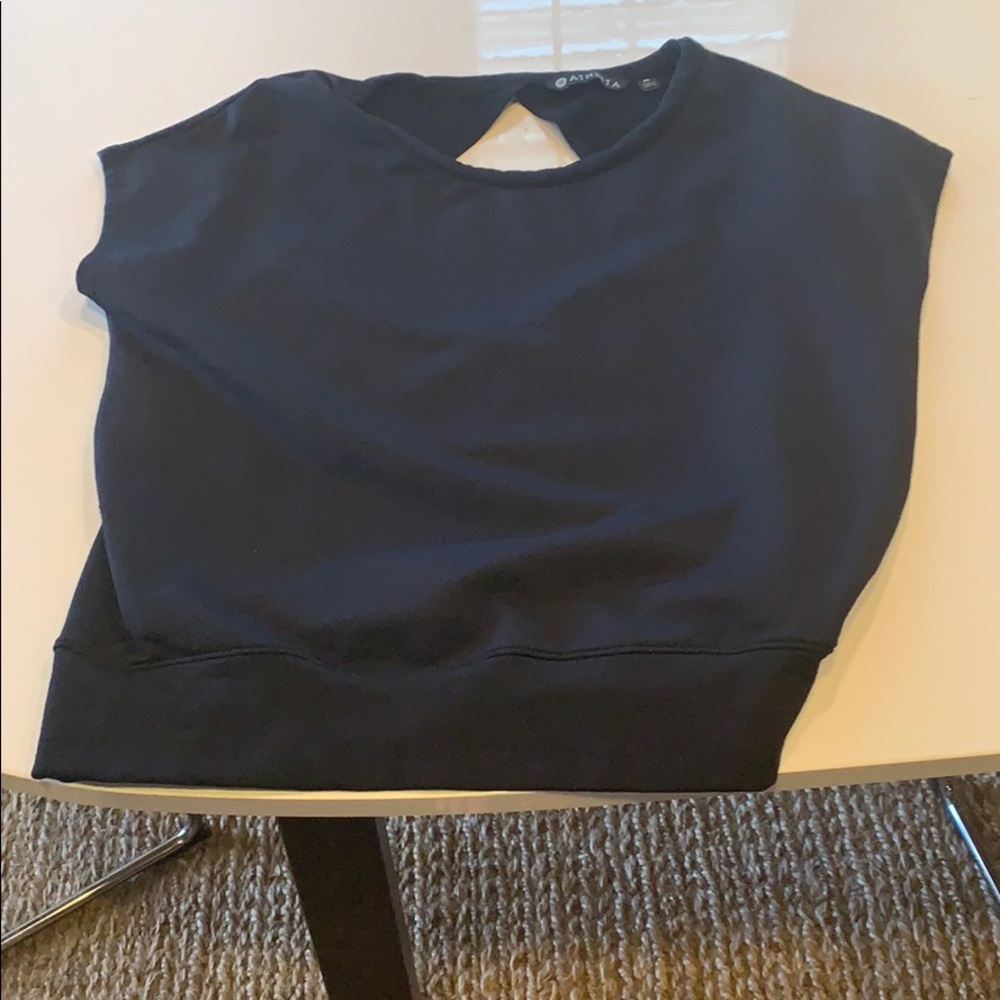 Athleta workout open back top